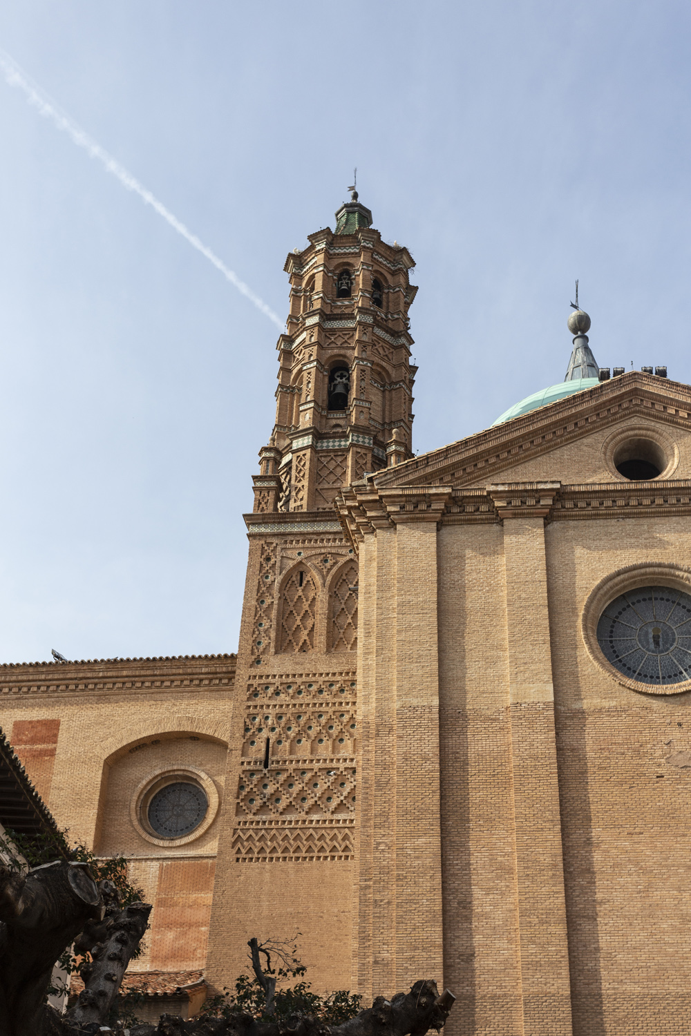 Torre de la iglesia de la Asunción, La Almunia de Doña Godina – Territorio  Mudéjar