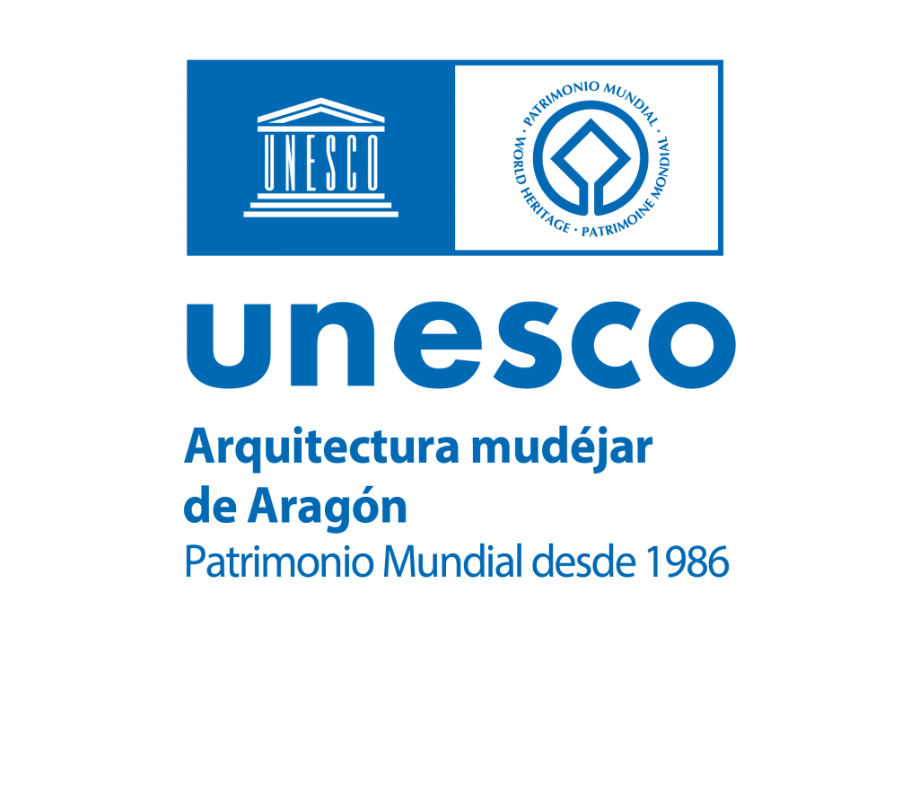 Logotipo UNESCO Arquitectura mudéjar de Aragón